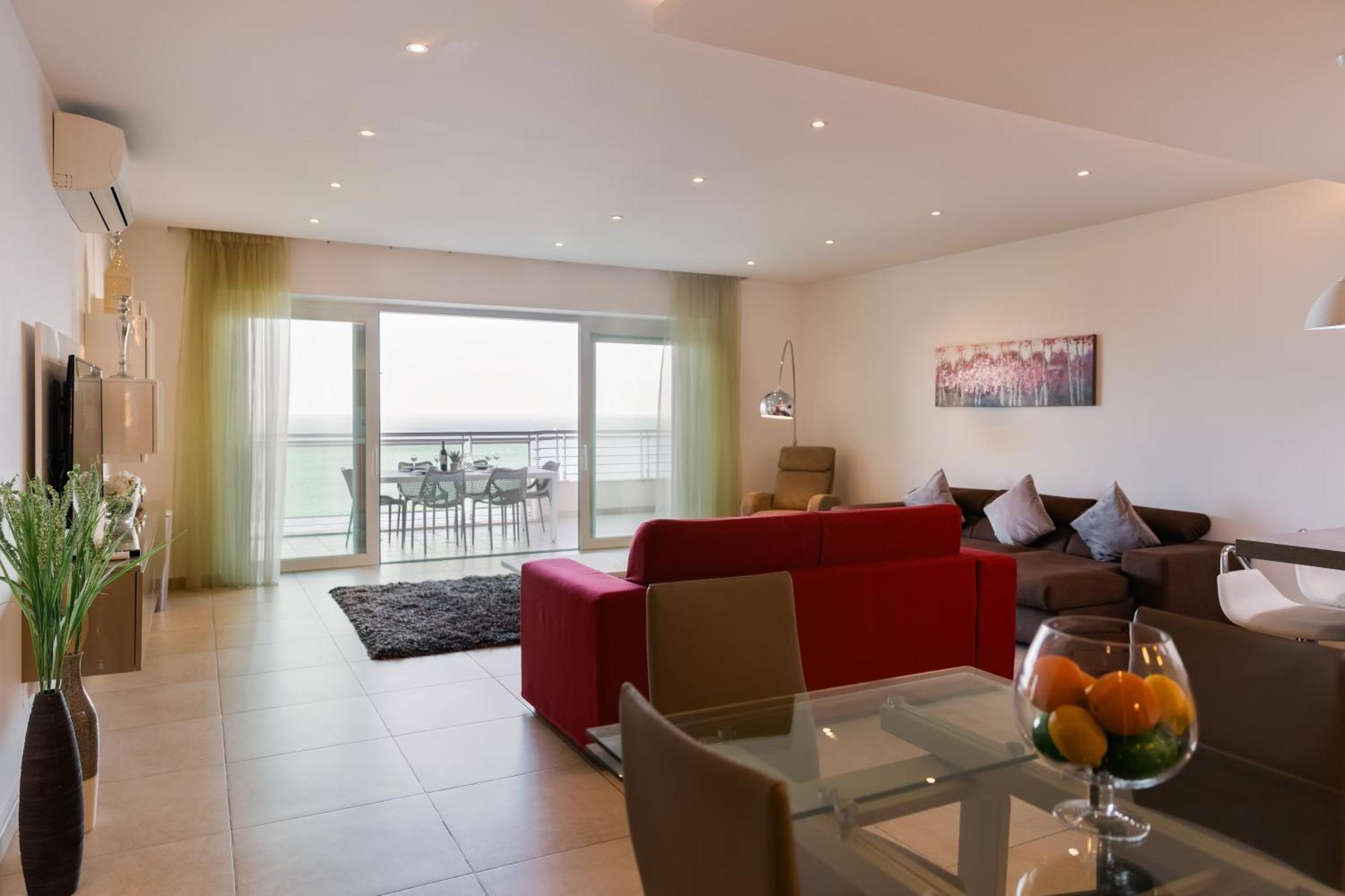 Luxury Seafront 3Br With Pool By Arcobnb Sliema Ngoại thất bức ảnh
