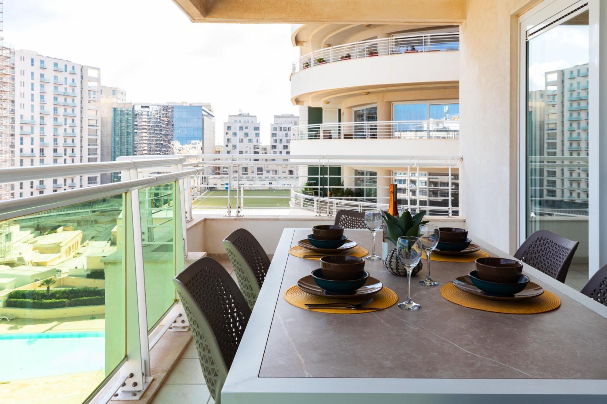 Luxury Seafront 3Br With Pool By Arcobnb Sliema Ngoại thất bức ảnh